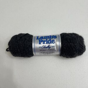 Brown Sheep Lamb's Pride Bulky Yarn M-06 Deep Charcoal 85% Wool 15% Mohair